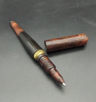Luxus Kugelschreiber Holz und Horn