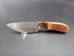 WSW Feststehendes Messer aus N690 mit Micarta und Rotguss